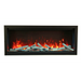Amantii 60" Symmetry Extra Tall Built-in Smart WiFi Electric Fireplace Amantii