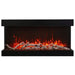 Amantii 60" Tru-View XL XT Three Sided Electric Fireplace Amantii