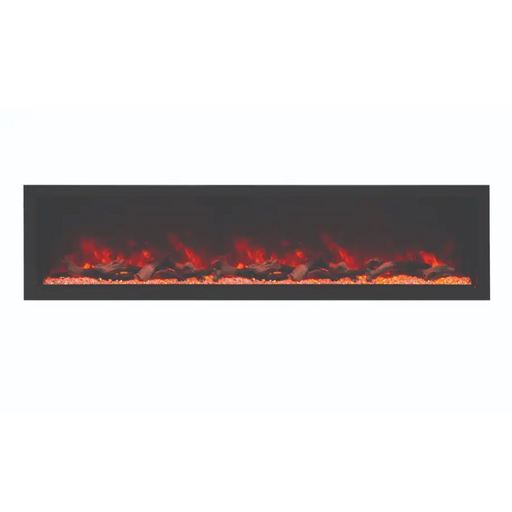 Amantii 72" Panorama Deep Extra Tall Electric Fireplace Amantii