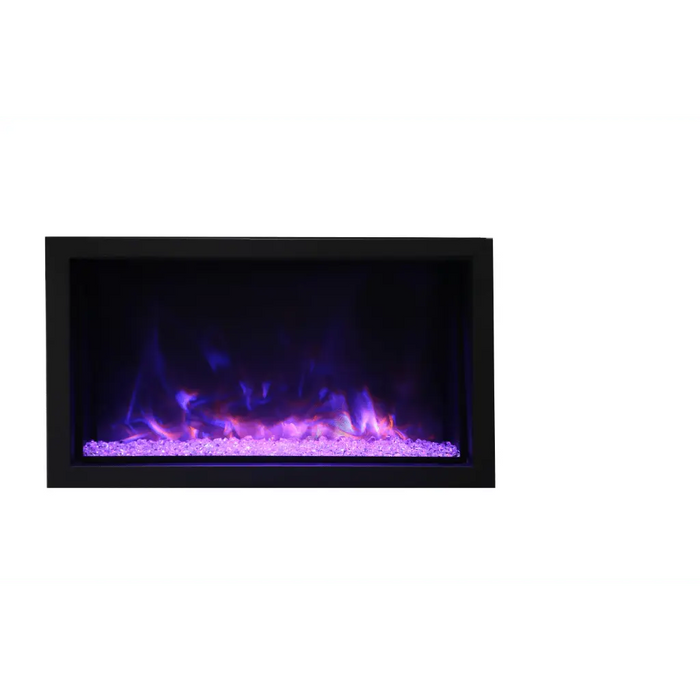 Amantii 72" Panorama Deep Extra Tall Electric Fireplace Amantii