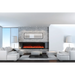 Amantii 72" Panorama Deep Extra Tall Electric Fireplace Amantii