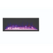 Amantii 72" Panorama Deep Extra Tall Electric Fireplace Amantii