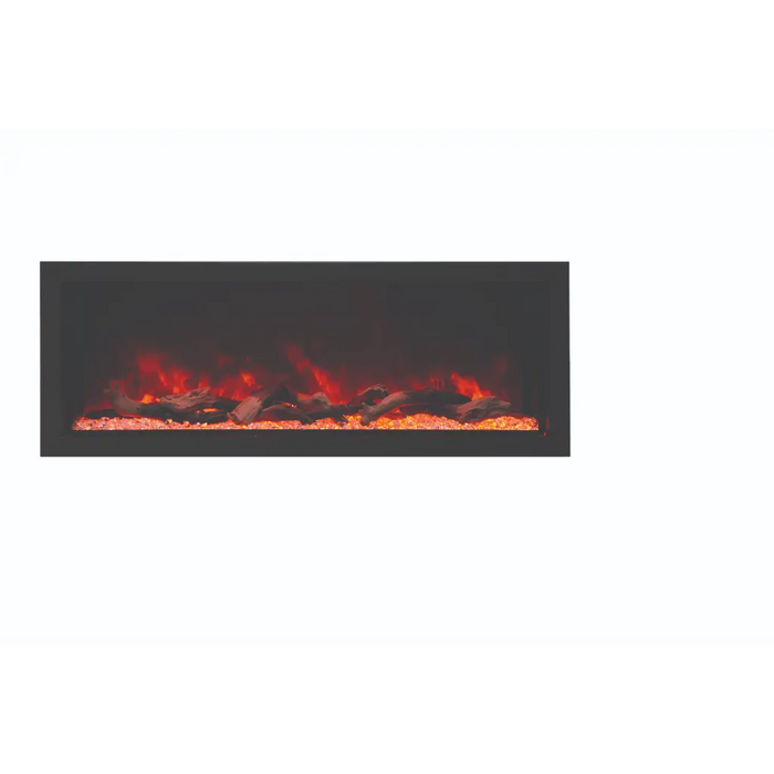 Amantii 72" Panorama Deep Extra Tall Electric Fireplace Amantii