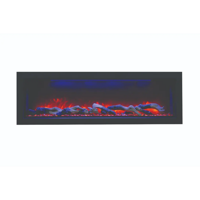 Amantii 72" Panorama Deep Indoor or Outdoor Electric Fireplace Amantii