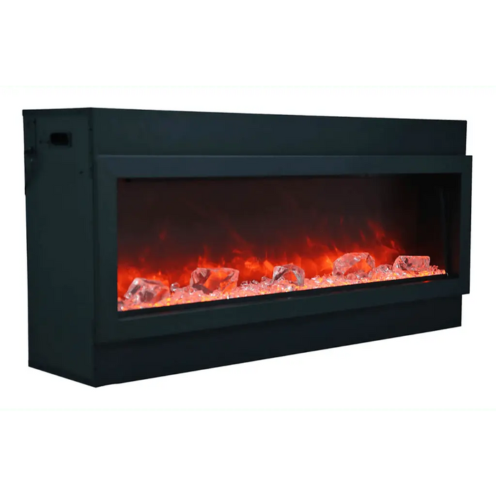 Amantii 72" Panorama Deep Indoor or Outdoor Electric Fireplace Amantii