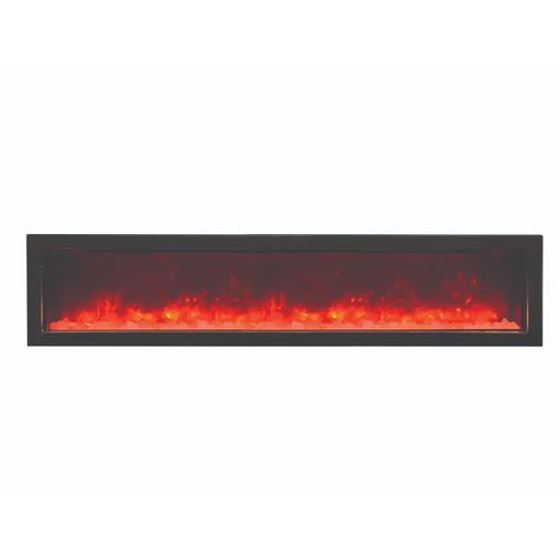 Amantii 72" Panorama Slim Indoor or Outdoor Electric Fireplace Amantii