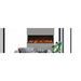 Amantii 72" Tru-View XL XT Three Sided Electric Fireplace Amantii