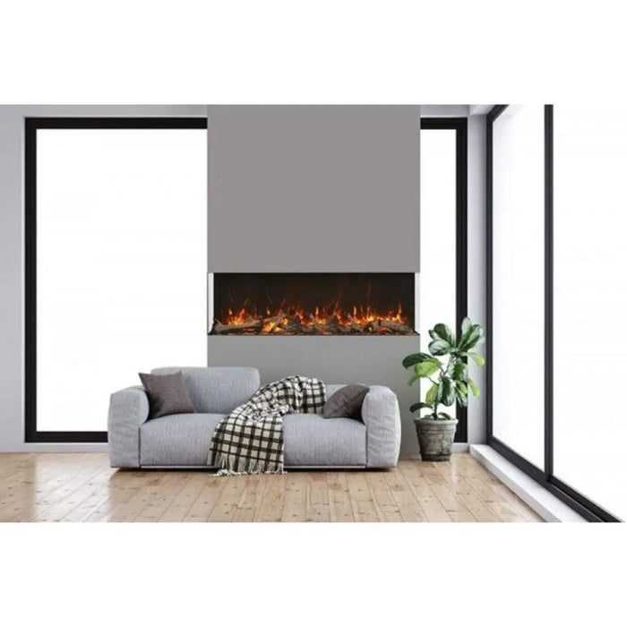 Amantii 72" Tru-View XL XT Three Sided Electric Fireplace Amantii
