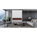 Amantii 74" Symmetry Bespoke Built-In Electric Fireplace with Wifi and Sound Amantii