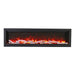 Amantii 74" Symmetry Bespoke Built-In Electric Fireplace with Wifi and Sound Amantii