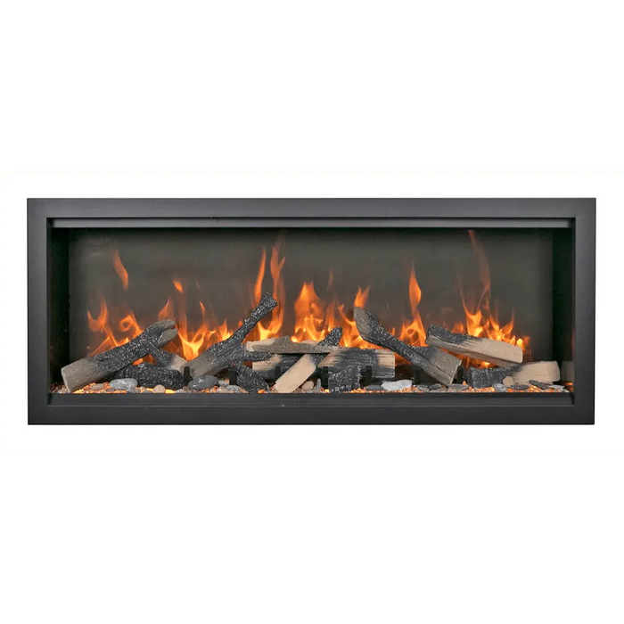 Amantii 74" Symmetry Bespoke Extra Tall Electric Fireplace Amantii