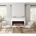 Amantii 74" Symmetry Bespoke Extra Tall Electric Fireplace Amantii