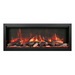 Amantii 74" Symmetry Bespoke Extra Tall Electric Fireplace Amantii