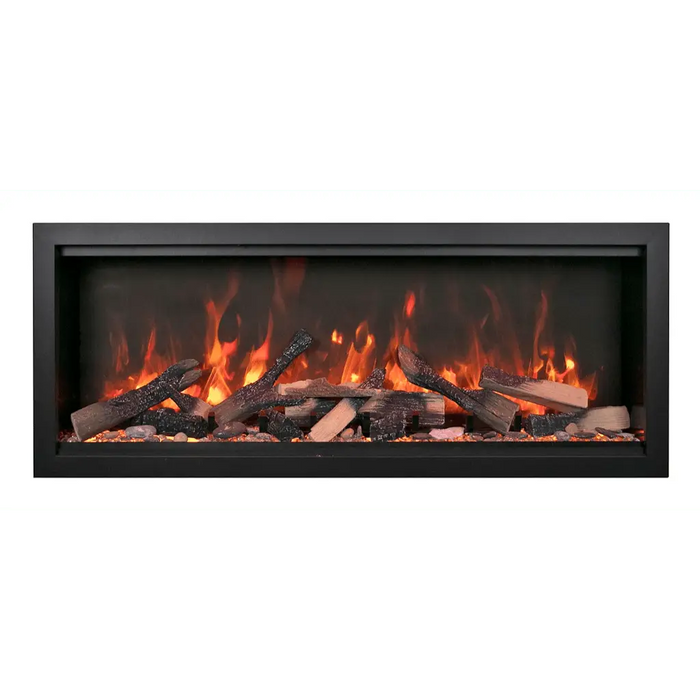 Amantii 74" Symmetry Bespoke Extra Tall Electric Fireplace Amantii