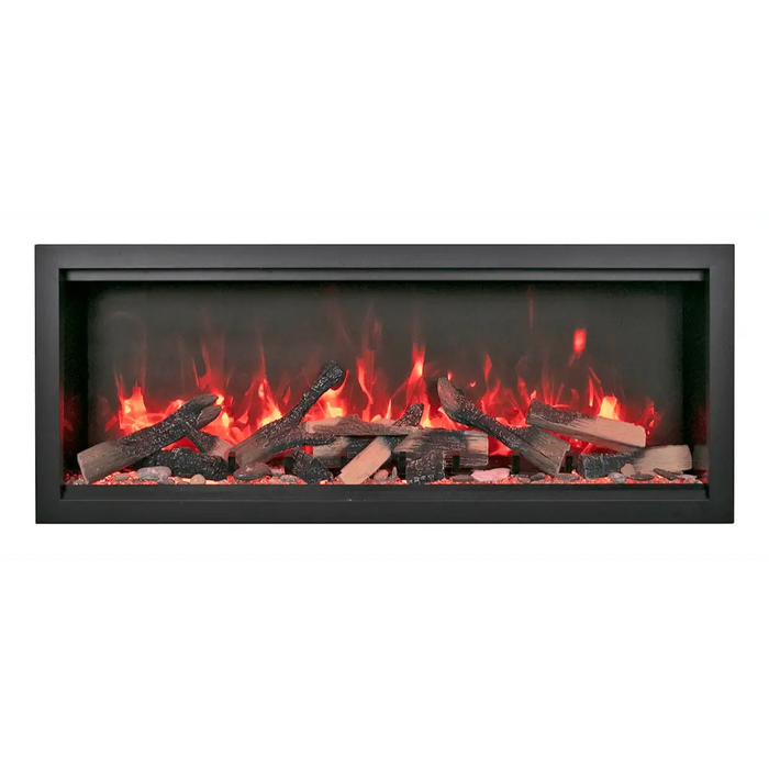 Amantii 74" Symmetry Bespoke Extra Tall Electric Fireplace Amantii