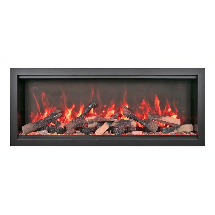 Amantii 74" Symmetry Bespoke Extra Tall Electric Fireplace Amantii