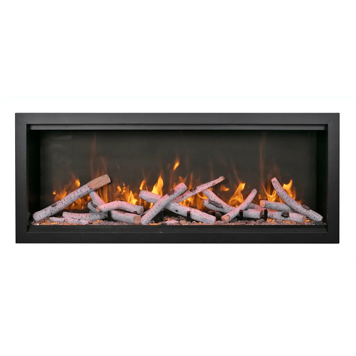 Amantii 74" Symmetry Bespoke Extra Tall Electric Fireplace Amantii