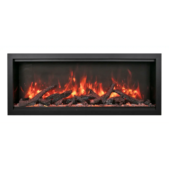 Amantii 74" Symmetry Bespoke Extra Tall Electric Fireplace Amantii