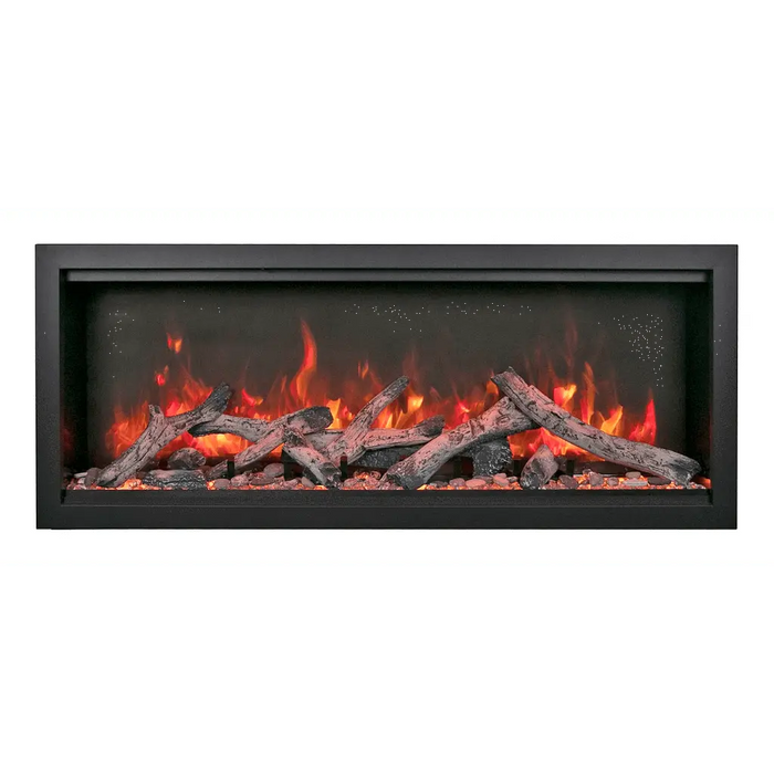 Amantii 74" Symmetry Bespoke Extra Tall Electric Fireplace Amantii