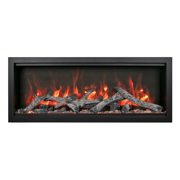Amantii 74" Symmetry Bespoke Extra Tall Electric Fireplace Amantii