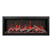 Amantii 74" Symmetry Bespoke Extra Tall Electric Fireplace Amantii
