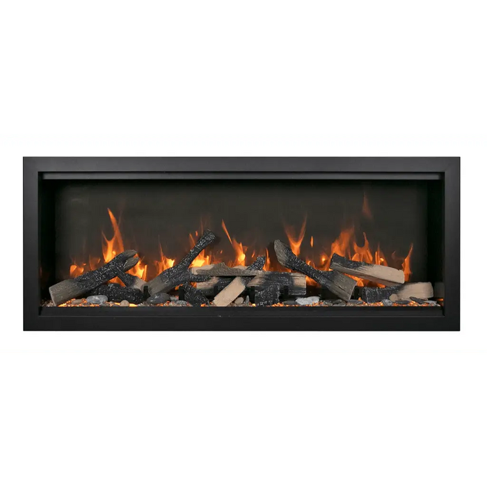 Amantii 74" Symmetry Bespoke Extra Tall Electric Fireplace Amantii