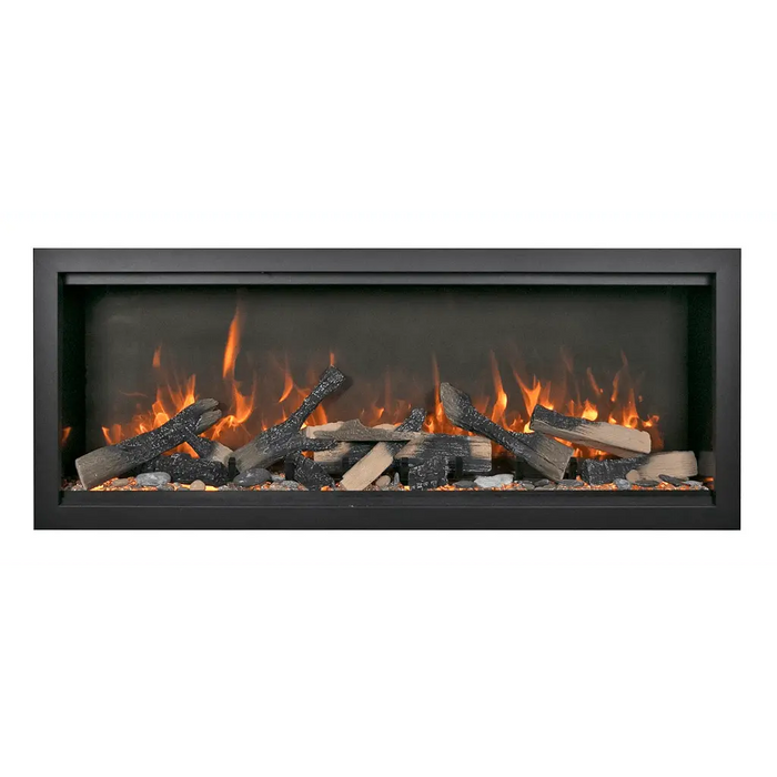 Amantii 74" Symmetry Bespoke Extra Tall Electric Fireplace Amantii