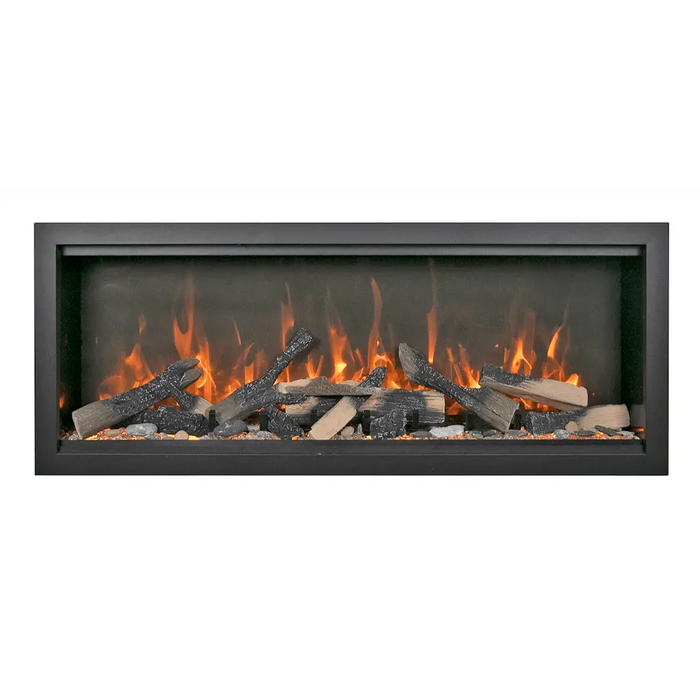 Amantii 74" Symmetry Bespoke Extra Tall Electric Fireplace Amantii