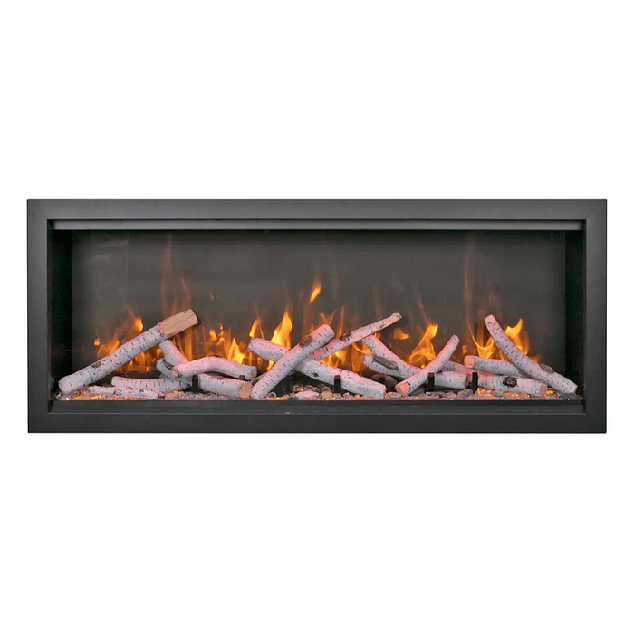 Amantii 74" Symmetry Bespoke Extra Tall Electric Fireplace Amantii