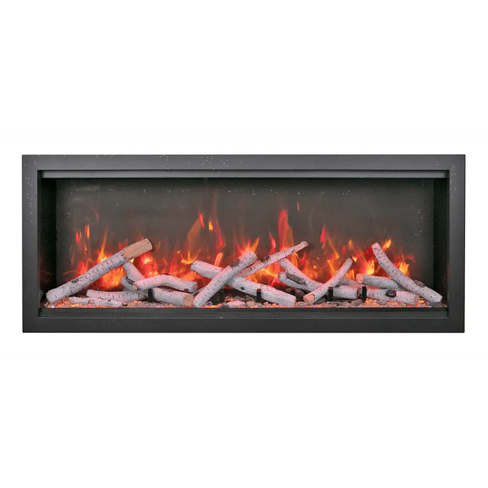 Amantii 74" Symmetry Bespoke Extra Tall Electric Fireplace Amantii
