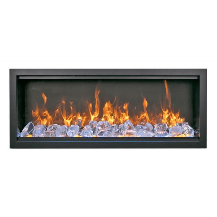 Amantii 74" Symmetry Bespoke Extra Tall Electric Fireplace Amantii