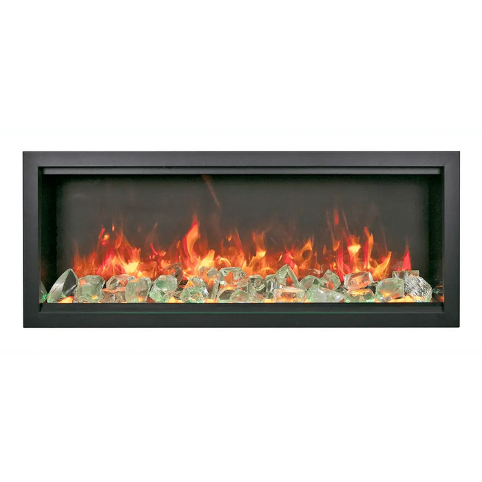 Amantii 74" Symmetry Bespoke Extra Tall Electric Fireplace Amantii