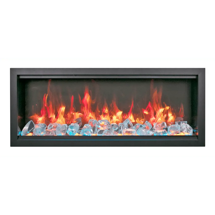 Amantii 74" Symmetry Bespoke Extra Tall Electric Fireplace Amantii