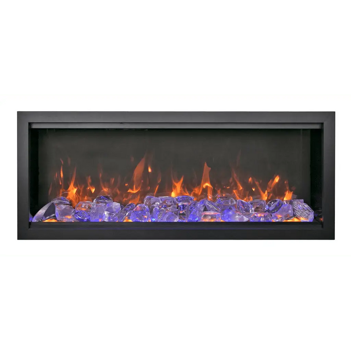 Amantii 74" Symmetry Bespoke Extra Tall Electric Fireplace Amantii