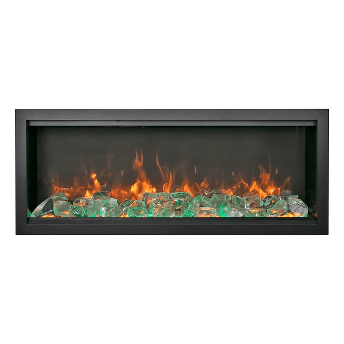 Amantii 74" Symmetry Bespoke Extra Tall Electric Fireplace Amantii