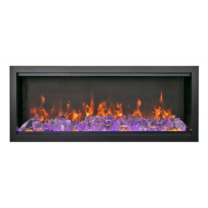 Amantii 74" Symmetry Bespoke Extra Tall Electric Fireplace Amantii