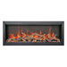 Amantii 74" Symmetry Bespoke Extra Tall Electric Fireplace Amantii