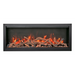 Amantii 74" Symmetry Bespoke Extra Tall Electric Fireplace Amantii