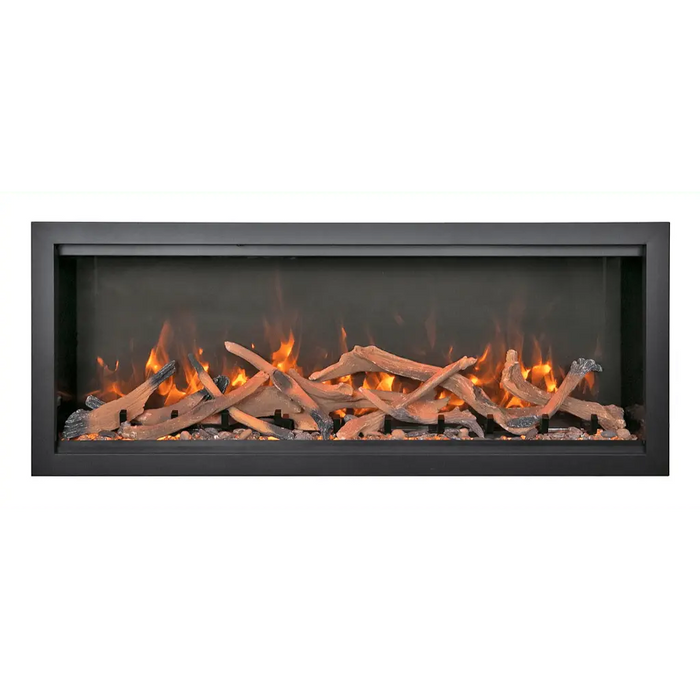 Amantii 74" Symmetry Bespoke Extra Tall Electric Fireplace Amantii