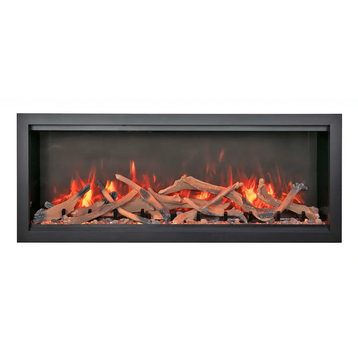 Amantii 74" Symmetry Bespoke Extra Tall Electric Fireplace Amantii