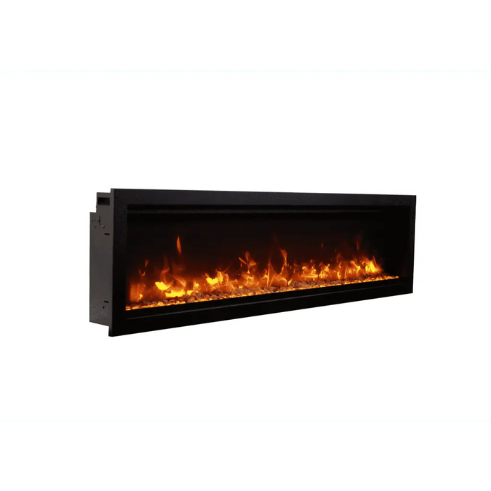 Amantii 74" Symmetry Built-in Smart WiFi Electric Fireplace Amantii