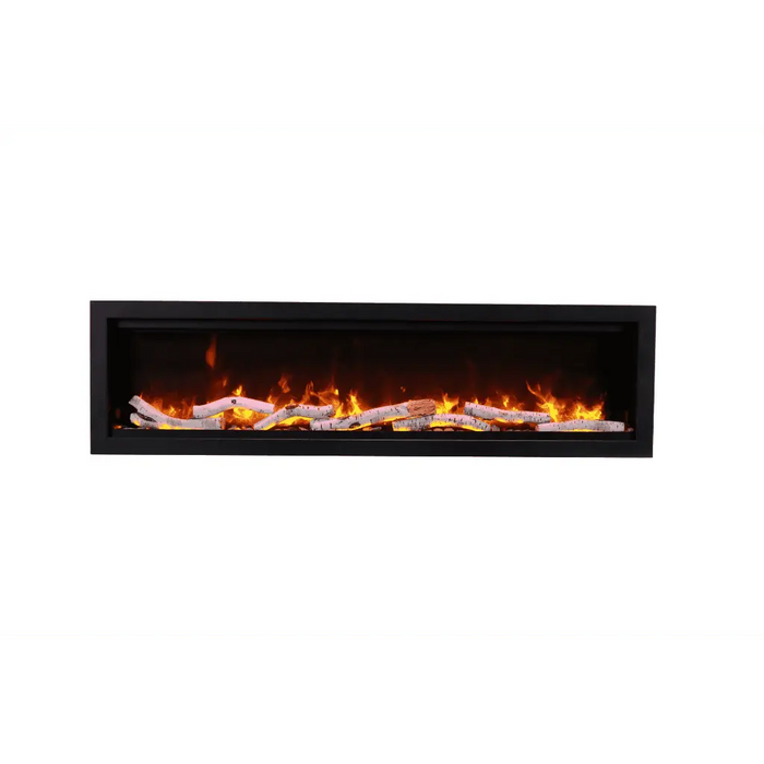 Amantii 74" Symmetry Built-in Smart WiFi Electric Fireplace Amantii