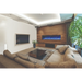 Amantii 88" Panorama Deep Indoor or Outdoor Electric Fireplace Amantii