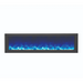 Amantii 88" Panorama Deep Indoor or Outdoor Electric Fireplace Amantii