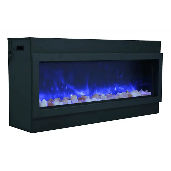Amantii 88" Panorama Deep Indoor or Outdoor Electric Fireplace Amantii