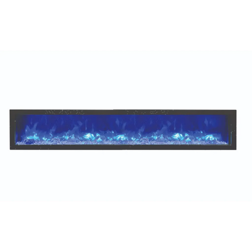 Amantii 88" Panorama Slim Indoor or Outdoor Electric Fireplace Amantii