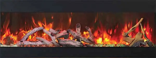 Amantii Bespoke flame color and media options