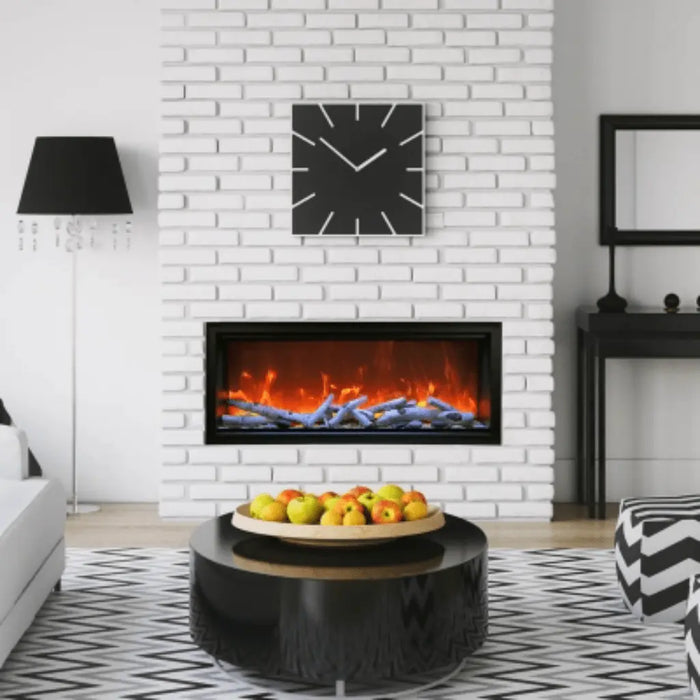 Amantii 88" Symmetry Extra Tall Built-in Smart WiFi Electric Fireplace Amantii