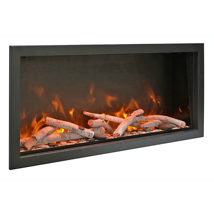 Amantii 88" Symmetry Extra Tall Built-in Smart WiFi Electric Fireplace Amantii