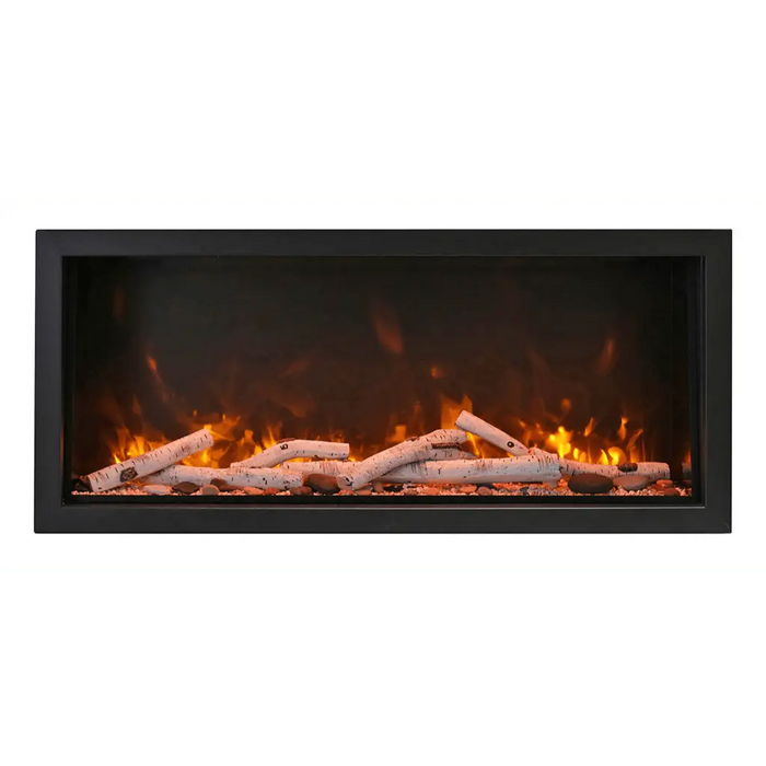 Amantii 88" Symmetry Extra Tall Built-in Smart WiFi Electric Fireplace Amantii
